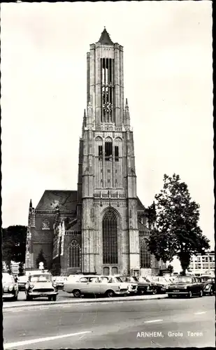 Ak Arnhem Gelderland Niederlande, Grote Toren