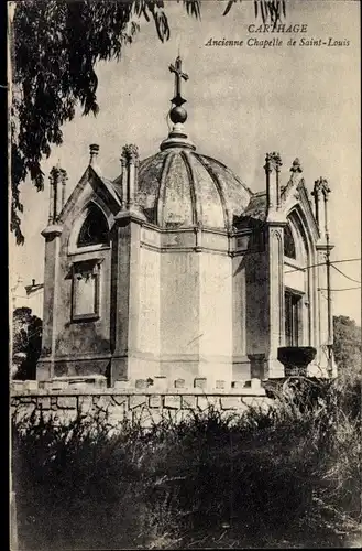 Ak Carthage Karthago Tunesien, Ancienne Chapelle de Saint-Louis