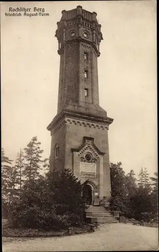 Ak Rochlitz an der Mulde, Rochlitzer Berg, Friedrich August Turm