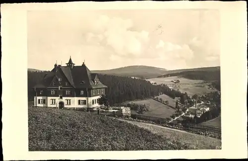 Ak Johanngeorgenstadt im Erzgebirge, Jugendherberge, Eigenheim des Gaues Sachsen für DJH