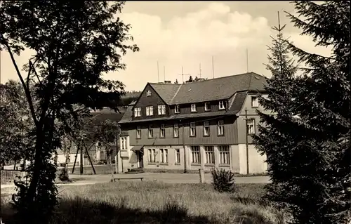 Ak Steinbach Johanngeorgenstadt im Erzgebirge, Erholungsheim des VEB Stahl  u. Walzwerk Riesa