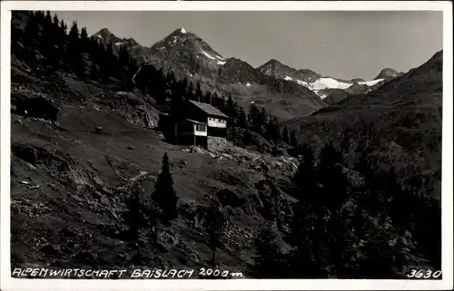 Ak Sölden in Tirol, Alpenwirtschaft Gaislach