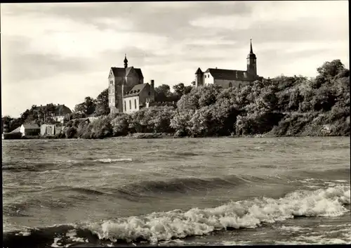 Ak Seeburg Mansfelder Land, Blick zum Schloss am Süßen See
