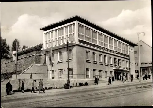 Ak Nordhausen in Thüringen, HO Gaststätte Stadt-Terrasse, Dürerhaus