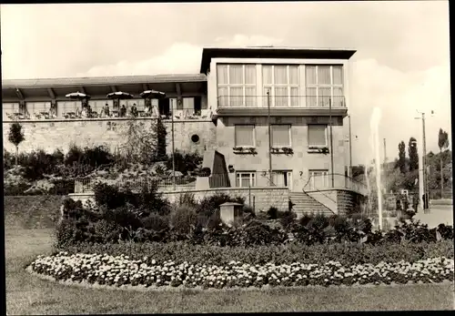 Ak Nordhausen in Thüringen, HOG Stadtterrasse, Fontäne