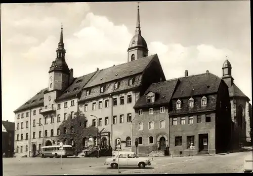 Ak Roßwein in Sachsen, Rathaus