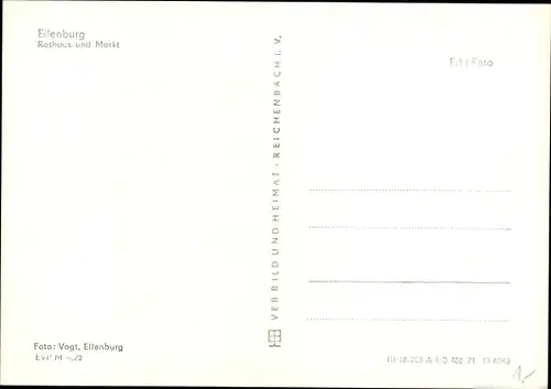 Ak Eilenburg an der Mulde, Rathaus, Markt