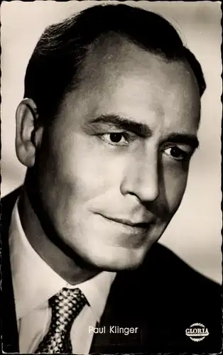 Ak Schauspieler Paul Klinger, Portrait, Das alte Försterhaus, Wega Farbfilm der Gloria