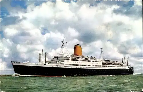 Ak Vierschrauben TS Bremen, Dampfer, Norddeutscher Lloyd