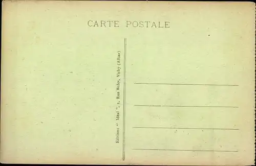 Ak Le Mont Dore Puy de Dôme, Vue generale et le Puy Gros, Kühe