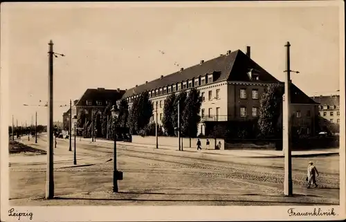 Ak Leipzig in Sachsen, Frauenklinik