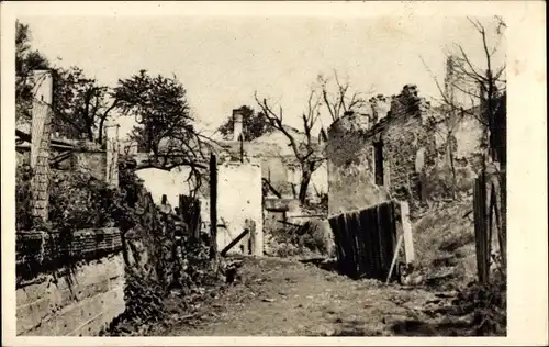 Ak Velka Polom, Slezska Dedina, Ruinen