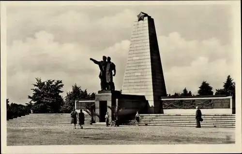 Ak Moravská Ostrava Mährisch Ostrau Region Mährisch Schlesien, Denkmal