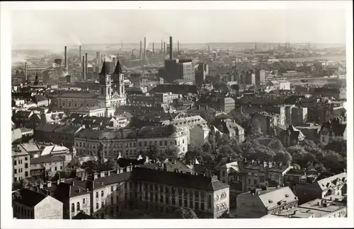 Ak Moravská Ostrava Mährisch Ostrau Region Mährisch Schlesien, Panorama