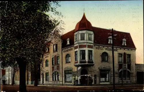 Ak Brunsbüttelkoog Brunsbüttel in Dithmarschen, Hotel Kaiserhof