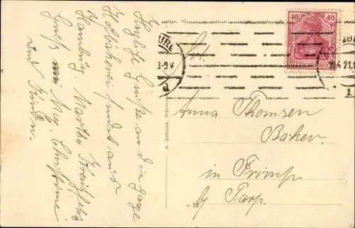 Ak Hamburg Nord Barmbek, Steilshoperstraße