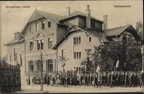 Ak Bad Lausigk Bad Lausick in Sachsen, Hermannsbad, Bethlehemstift
