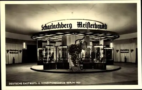 Ak Berlin Charlottenburg Westend, Deutsche Gastwirts und Konditorenmesse 1951, Scharlachberg