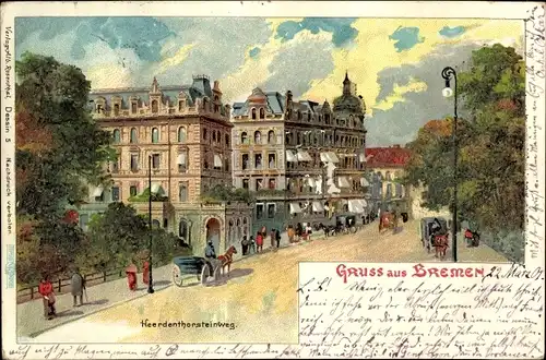 Litho Hansestadt Bremen, Heerdenthorsteinweg