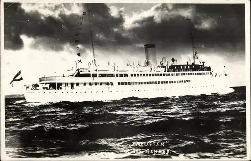 Foto Ak Seemotorschnellschiff Preußen in See gehend