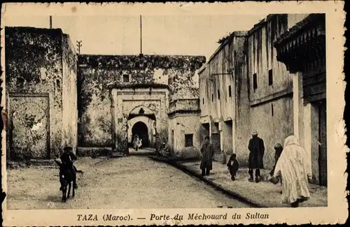 Ak Taza Marokko, Porte du Méchouard du Sultan