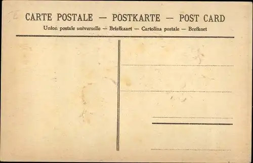 Präge Ak Korb mit Stiefmütterchen