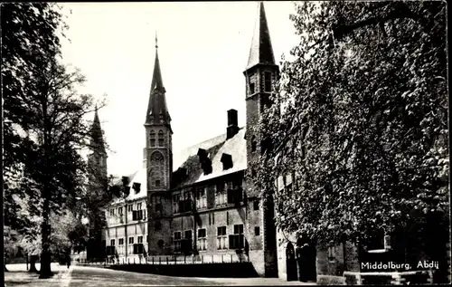 Ak Middelburg Zeeland Niederlande, Abdij