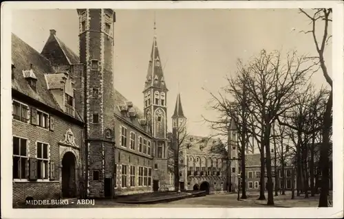 Ak Middelburg Zeeland Niederlande, Abdij