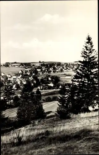 Ak Breitenbrunn im Erzgebirge, Panorama