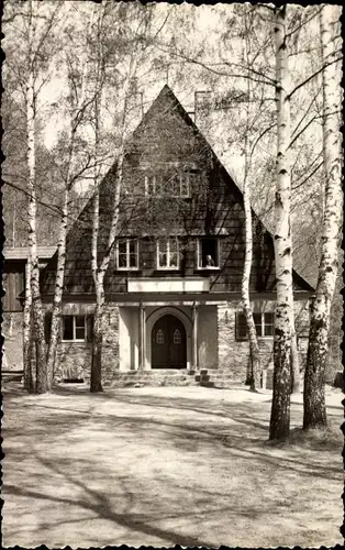 Ak Rittersgrün Breitenbrunn im Erzgebirge, Jugendherberge Ernst Scheffler