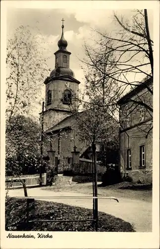 Ak Nauenhain Geithain in Sachsen, Kirche