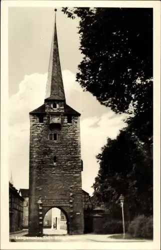 Ak Bad Langensalza in Thüringen, Klagetor