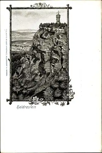 Litho Treffurt an der Werra, Heldrastein