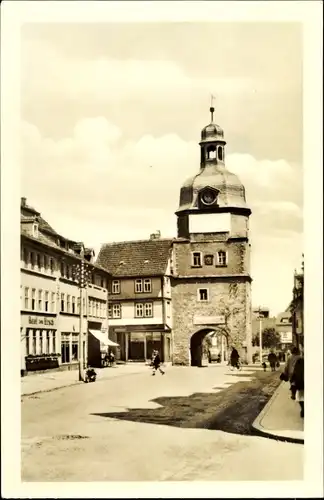 Ak Waltershausen in Thüringen, Nicolaustor