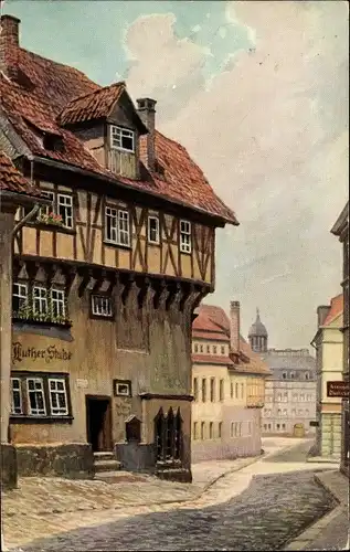 Künstler Ak Lutherstadt Eisenach in Thüringen, Lutherhaus
