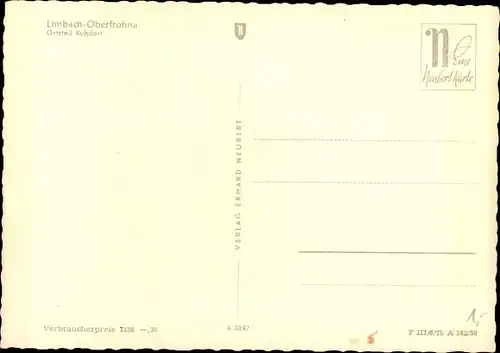 Ak Rußdorf Limbach Oberfrohna Sachsen, Totalansicht