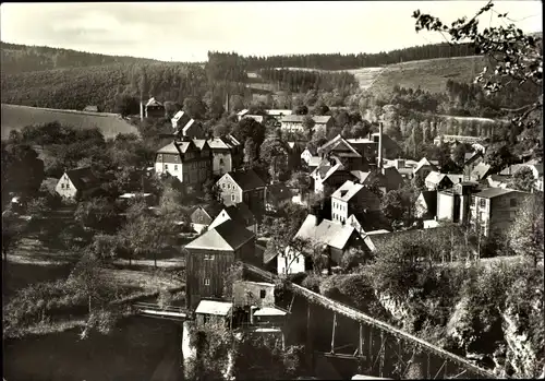 Ak Dittersdorf Amtsberg im Erzgebirge, Unterer Ortsteil