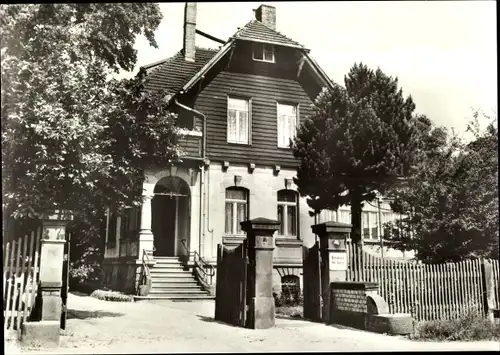 Ak Rochsburg Lunzenau in Sachsen, Blindenkurheim Hans Riedrich