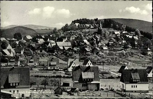 Ak Eversberg Meschede im Sauerland, Ortsansicht