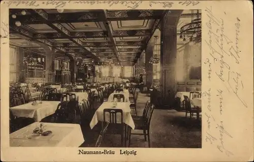 Ak Leipzig in Sachsen, Naumann Bräu, Neumarkt, Kupfergasse