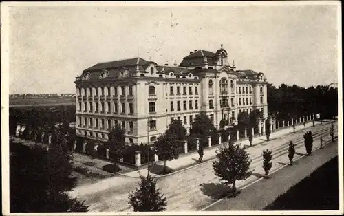 Ak Hradec Králové Königgrätz Stadt, Taubstummeninstitut