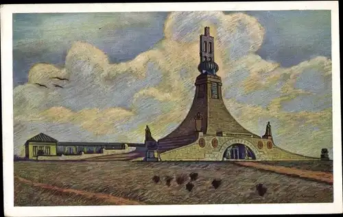 Ak Slavkov u Brna Slavkov Austerlitz Südmähren, Friedensdenkmal