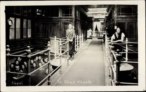 Foto Ak Sliač Szliács Slowakei, Kúpele Sliač, Thermalbad