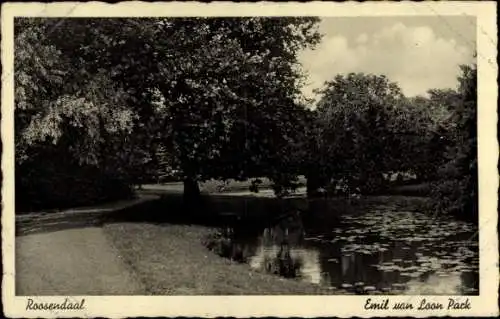 Ak Roosendaal Nordbrabant Niederlande, Emil van Loon Park