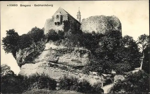 Ak Bregenz Vorarlberg Österreich, Partie auf dem Gebhardsberg