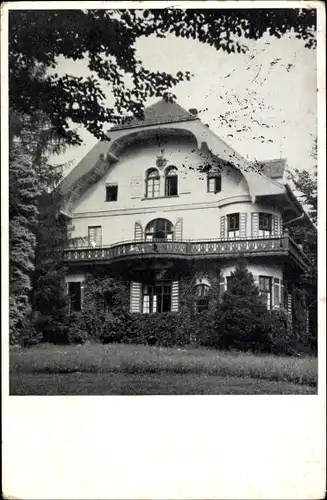Ak Tegernsee in Oberbayern, Villa Faber