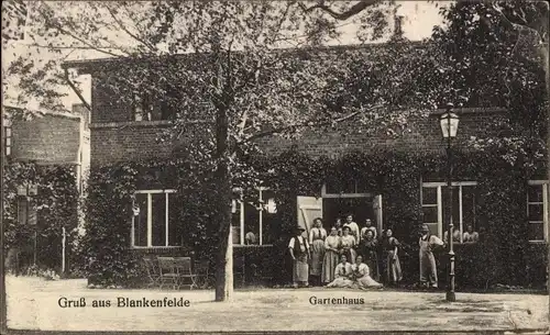 Ak Blankenfelde in Brandenburg, Gartenhaus