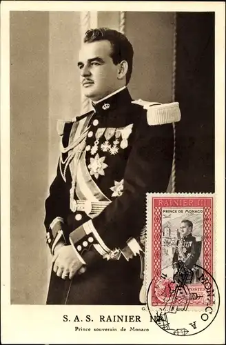 Maximum Ak SAS Rainier II, Prince souverain de Monaco, Portrait