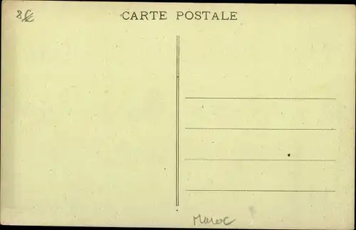 Ak Taza Marokko, Taza-Haut, Porte Abarache, Jour de Marche