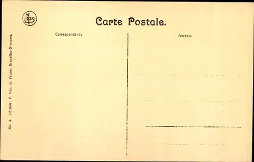 Ak Furnes Veurne Westflandern, Le Beffroi et le Parc